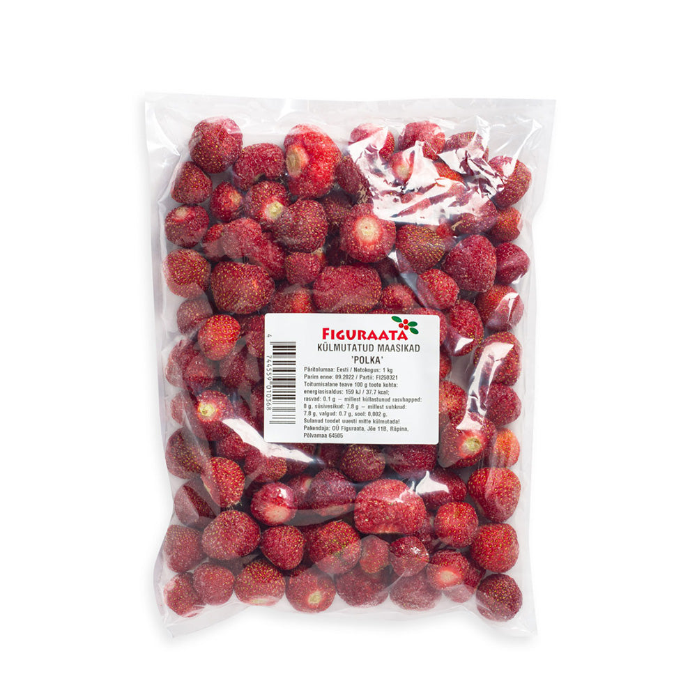Külmutatud maasikad ‘Polka’ 1 kg